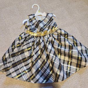 Girls plaid dress